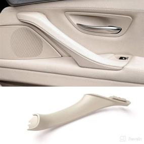 img 4 attached to 🚪 Jaronx Door Pull Handle for BMW 5 Series F10/F11 - Right Side Passenger Inner Handle (2010-2016)