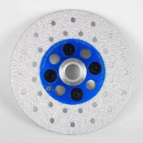 img 4 attached to Raizi 4 Inch Diamond Cutting Grinding Disc For Stone Diamond Cut Off Wheel