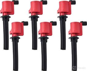 img 4 attached to 🔥 ENA Direct Set of 6 Ignition Coil Pack - Compatible with Ford Mercury Mazda Escape Freestyle Mariner V6 3.0L - DG500 DG513 FD502 Replacement