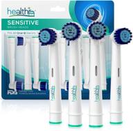 🦷 enhanced electric toothbrush sensitive replacement: superior performance for sensitivity logo