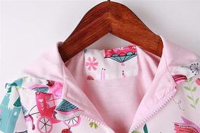 img 2 attached to Moonnut Jackets Outwear Unicorn Toddler Apparel & Accessories Baby Boys , Clothing