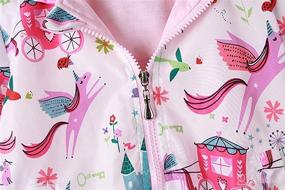 img 1 attached to Moonnut Jackets Outwear Unicorn Toddler Apparel & Accessories Baby Boys , Clothing