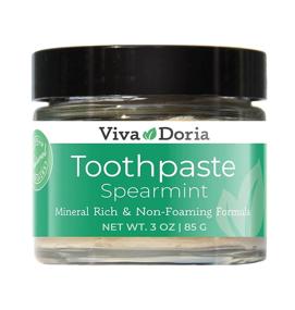 img 2 attached to VIVADORIA Mineralizing Fluoride Toothpaste in Refreshing Spearmint Flavor