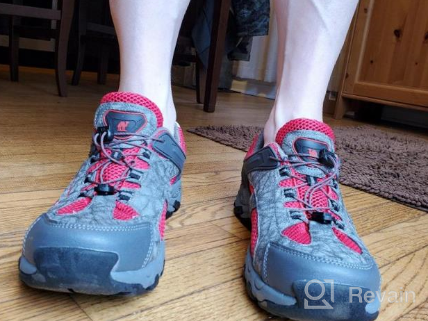 img 1 attached to Men's Water Breathable Hiking Shoes - Ideal Footwear for Hiking review by Angel Serafini