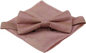 img 4 attached to 👔 Top-Rated Men's Accessories: Paisleys Bowtie, Pocket Square, and More - Ties, Cummerbunds & Pocket Squares