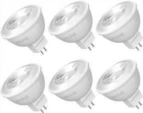 img 4 attached to Linkind MR16 LED Bulb Dimmable, GU5.3 Bi-Pin Base MR16 LED Bulbs, 6.5W (70W Equivalent) 5000K Daylight 640Lm MR16 LED 40 Degree Beam Angle For Spot Lights, Recessed, Tracking Lights, 12V, 6 Packs