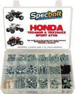 🔩 комплект болтов specbolt 250 шт. для honda trx450r trx450er & trx700xx: оригинальные болты для обслуживания и реставрации. логотип