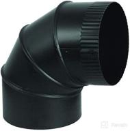 🔧 imperial mfg group bm0345: 3" dia. black 28 ga elbow by imperial manufacturing - high quality hvac fitting logo