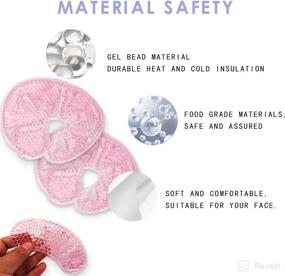 img 2 attached to 🍼 Breast Therapy Pads: Ice Pack, Sucking Ice Bag, Hot/Cold Gel Pad, Boost Milk Adsorption (S2)