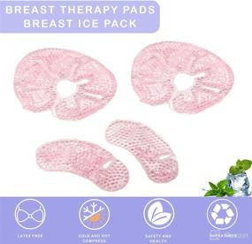 img 3 attached to 🍼 Breast Therapy Pads: Ice Pack, Sucking Ice Bag, Hot/Cold Gel Pad, Boost Milk Adsorption (S2)