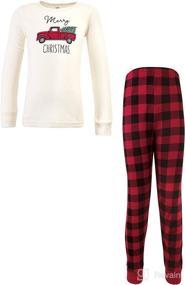 img 4 attached to Touched Nature Unisex Holiday Pajamas Apparel & Accessories Baby Boys in Clothing