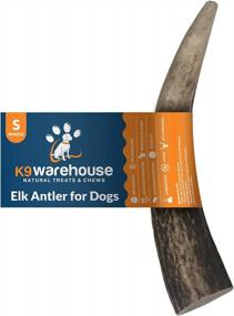 img 4 attached to K9Warehouse Small Elk Antler Dog Chews - Long-Lasting & Odor-Free For Aggressive Chewers, Suitable For Small To Large Dogs (5 To 20 Lbs), Whole Antlers Measuring 4"-5