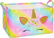 🦄 fiobee unicorn waterproof rectangular organizer for kids' home store logo