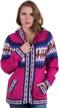 women's gamboa alpaca cardigan sweater: stylish winter jacket for ladies - top quality womens sweater and top logo