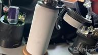 img 1 attached to Stay Hydrated On The Go With Picotee'S 25 Oz Stainless Steel Insulated Water Bottle - Copper Plated And Vacuum Sealed! review by Tyler Turner