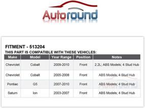 img 3 attached to Autoround Bearing Assembly Compatible Pontiac Replacement Parts