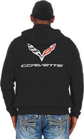 img 2 attached to 👕 Shop the Stylish JH Design Group Chevy Corvette Hoodies for Men - 6 Unique Styles Available!