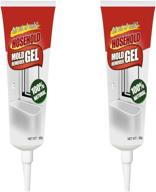 🧼 2pcs mold remover cleaning gel: powerful household cleaner for wall tiles, grout, sealants, bathrooms, home & kitchen sinks cleaning logo