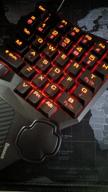 img 3 attached to Baseus GAMO One-Handed Gaming Keyboard Black (GMGK01-01) review by Adam Pietras ᠌