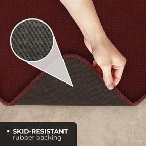 img 1 attached to House Home More Skid Resistant Carpet Home Decor best: Rugs, Pads & Protectors