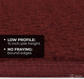 img 2 attached to House Home More Skid Resistant Carpet Home Decor best: Rugs, Pads & Protectors