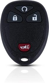 img 4 attached to 🔑 Car Keyless Entry Remote Control Key for Chevy 2007-2014 Equinox Avalanche Silverado Escalade Tahoe Suburban GMC Yukon OUC60270, OUC60221, 1Pack - Convenient and Compatible Solution