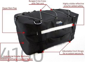 img 1 attached to 🎒 Chase Harper USA 4100 B’Alaska Tail Trunk - Waterproof, Rugged, Industrial Grade Ballistic Nylon with Adjustable Cinch Strap Mounting System for Universal Fit