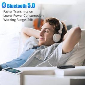 img 2 attached to Neoteck Portable 3.5Mm Headphone Amplifier With Bluetooth 5.0 Receiver, Two-Stage Gain Switch, 16-150 Ohm HiFi Earphone Amp, Aluminum Matte Surface