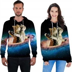 img 2 attached to Loveternal 3D Print Funny Hoodies: Perfect For Men & Women!