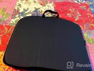 img 1 attached to Ultimate Comfort And Support: Tsumbay Memory Foam Seat Cushion For Home, Office, And Car review by Michael Richardson