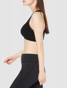 img 2 attached to Experience Ultimate Comfort With The Boody Body EcoWear Racerback Sports Bra Made Of Soft Bamboo Viscose With Medium Support And Removable Padding
