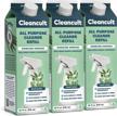 cleancult blue sage all-purpose cleaner refills - 32oz, 3 pack - safe for all surfaces - made with natural ingredients - 100% recyclable packaging logo