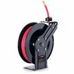 reelworks 3/8 inch x 25' retractable air hose reel max 300psi hybrid polymer steel construction commercial grade logo