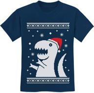 🎄 teestars christmas sweater t-shirt for boys' clothing and tops, tees & shirts logo