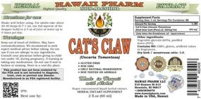 img 3 attached to 🌿 Alcohol-Free Cat's Claw Liquid Extract - 2 oz - Uncaria Tomentosa Dried Inner Bark Glycerite Herbal Supplement