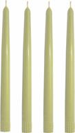 experience festive bayberry aroma with dripless tapered candlesticks - 10 inch (4 pack) by candlenscent logo