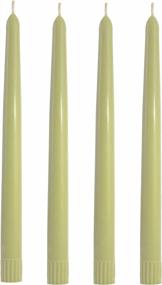 img 4 attached to Experience Festive Bayberry Aroma With Dripless Tapered Candlesticks - 10 Inch (4 Pack) By CandleNScent