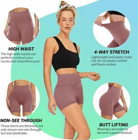 img 3 attached to Stay Comfortable And Stylish This Summer With NexiEpoch'S High-Waist Biker Shorts For Women - Buttery Soft And Perfect For Athletic Workouts!