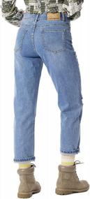 img 1 attached to UNIONBAY Women'S Sawyer Boyfriend Jeans - Relaxed Fit For Comfort