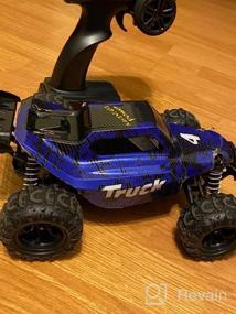 img 8 attached to Remote Control Car 1/18 Scale 2.4 Ghz High Speed 30+ MPH 4X4 Off Road RC Truck With LED Lights - Great For Adults & Kids By FUNTECH