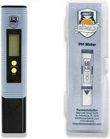 img 4 attached to Fermentaholics Digital PH Meter - Accurate PH Testing For Brewing Kombucha, Wine, Beer & Mead With ATC