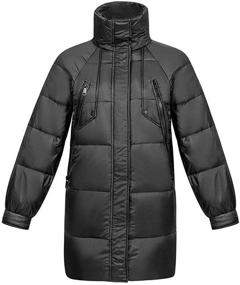 img 4 attached to Lightweight Jackets Thickened Outdoor Outerwear Women's Clothing - Coats, Jackets & Vests