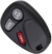 🔑 cciyu 1x keyless entry remote start car key fob replacement with 3 buttons for chevy blazer s10 silverado 1500 1500 hd - part number 15732803 логотип