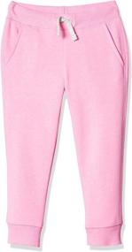 img 4 attached to Girls Toddler Fleece Pants Cosmos Girls' Clothing ~ Active