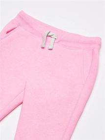 img 3 attached to Girls Toddler Fleece Pants Cosmos Girls' Clothing ~ Active