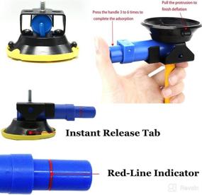 img 3 attached to HiYi Paintless Repair Suction Remover Tools & Equipment