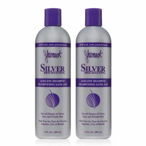 img 4 attached to 💇 Revitalize Your Silver Locks with Jhirmack Silver Plus Ageless Shampoo - Pack of 2 (12 fl oz)