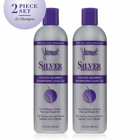 img 3 attached to 💇 Revitalize Your Silver Locks with Jhirmack Silver Plus Ageless Shampoo - Pack of 2 (12 fl oz)