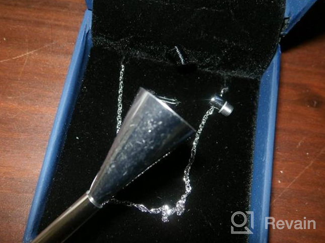 img 1 attached to Ristake Memorial Necklace: Stainless Steel Cremation Jewelry for Ashes review by Noel Schmits