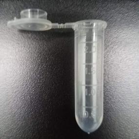 img 2 attached to 500 Pack Of Natural Polypropylene Micro-Centrifuge Tubes With Snap Caps - 2.0 Ml